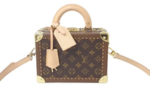 画像をギャラリービューアに読み込む, 新品同様 LOUIS VUITTON ルイヴィトン トランク プティット・ヴァリーズ ショルダーバッグ M20468 モノグラム 中古 62680