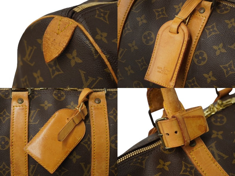 LOUIS VUITTON ルイヴィトン モノグラム キーポル45 ボストンバッグ PVC レザー M41428 ブラウン 旧型 中古 62685 –  Casanova Vintage