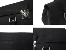 画像をギャラリービューアに読み込む, LOUIS VUITTON ルイ ヴィトン エピ ハンドバッグ セギュールPM ブラック M58822 美品 62686