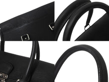 画像をギャラリービューアに読み込む, LOUIS VUITTON ルイ ヴィトン エピ ハンドバッグ セギュールPM ブラック M58822 美品 62686