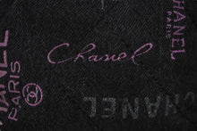 画像をギャラリービューアに読み込む, 極美品 CHANEL シャネル 巾着ミニ チェーンショルダーバッグ ランダム デニム ブラックパープル ゴールド金具 中古 62698