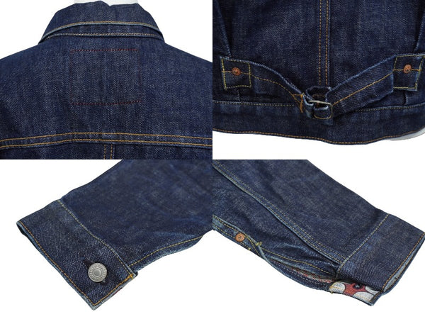 Levi's Levi's Original Fake KAWS Autographed Denim Jacket Silver Metal Fittings Size 38 Good Condition Used 62712