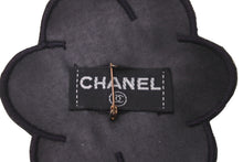 画像をギャラリービューアに読み込む, CHANEL シャネル ココマーク カメリアブローチ ブローチ 花 フラワー イエロー ブラック 小物 アクセサリー 美品 中古 62713