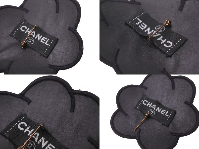 CHANEL シャネル ココマーク カメリアブローチ ブローチ 花 フラワー イエロー ブラック 小物 アクセサリー 美品 中古 62713 –  Casanova Vintage