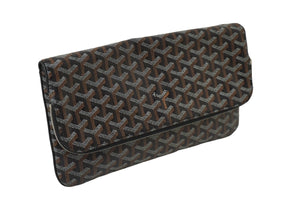 GOYARD ゴヤール サン・マリー MM クラッチバッグ STMARIMMLTY01CL01P ブラック シルバー金具 美品 中古 62719