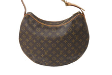 Load image into Gallery viewer, LOUIS VUITTON ルイヴィトン モノグラム クロワッサンGM ワンショルダーバッグ M51511 ブラウン 廃盤 ゴールド金具 美品 中古 62725