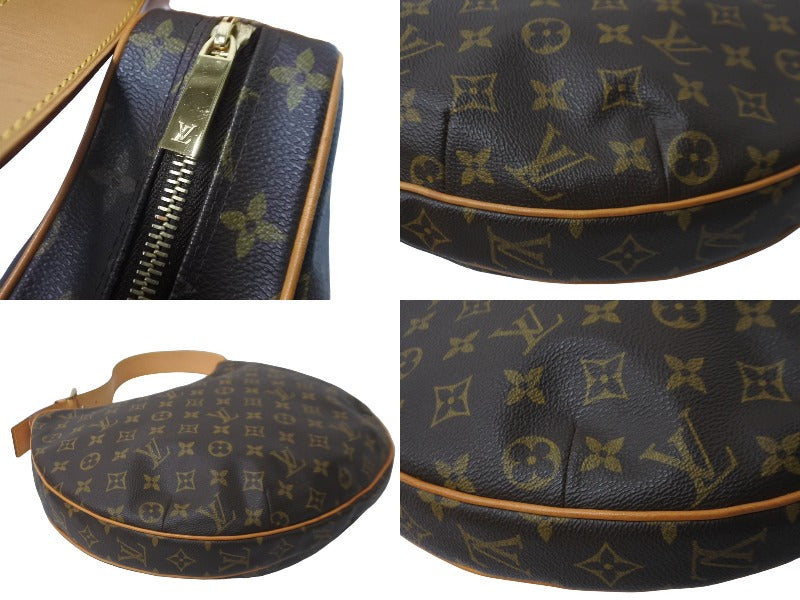 LOUIS VUITTON ルイヴィトン モノグラム クロワッサンGM ワンショルダーバッグ M51511 ブラウン 廃盤 ゴールド金具 美品 中古  62725 – Casanova Vintage