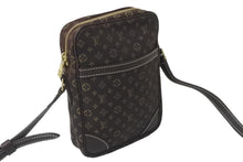 Load image into Gallery viewer, LOUIS VUITTON ルイ ヴィトン モノグラムミニラン ダヌーブ エベヌ ショルダーバッグ M95228 ゴールド金具 美品 中古 62729