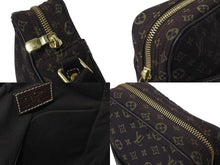 Load image into Gallery viewer, LOUIS VUITTON ルイ ヴィトン モノグラムミニラン ダヌーブ エベヌ ショルダーバッグ M95228 ゴールド金具 美品 中古 62729