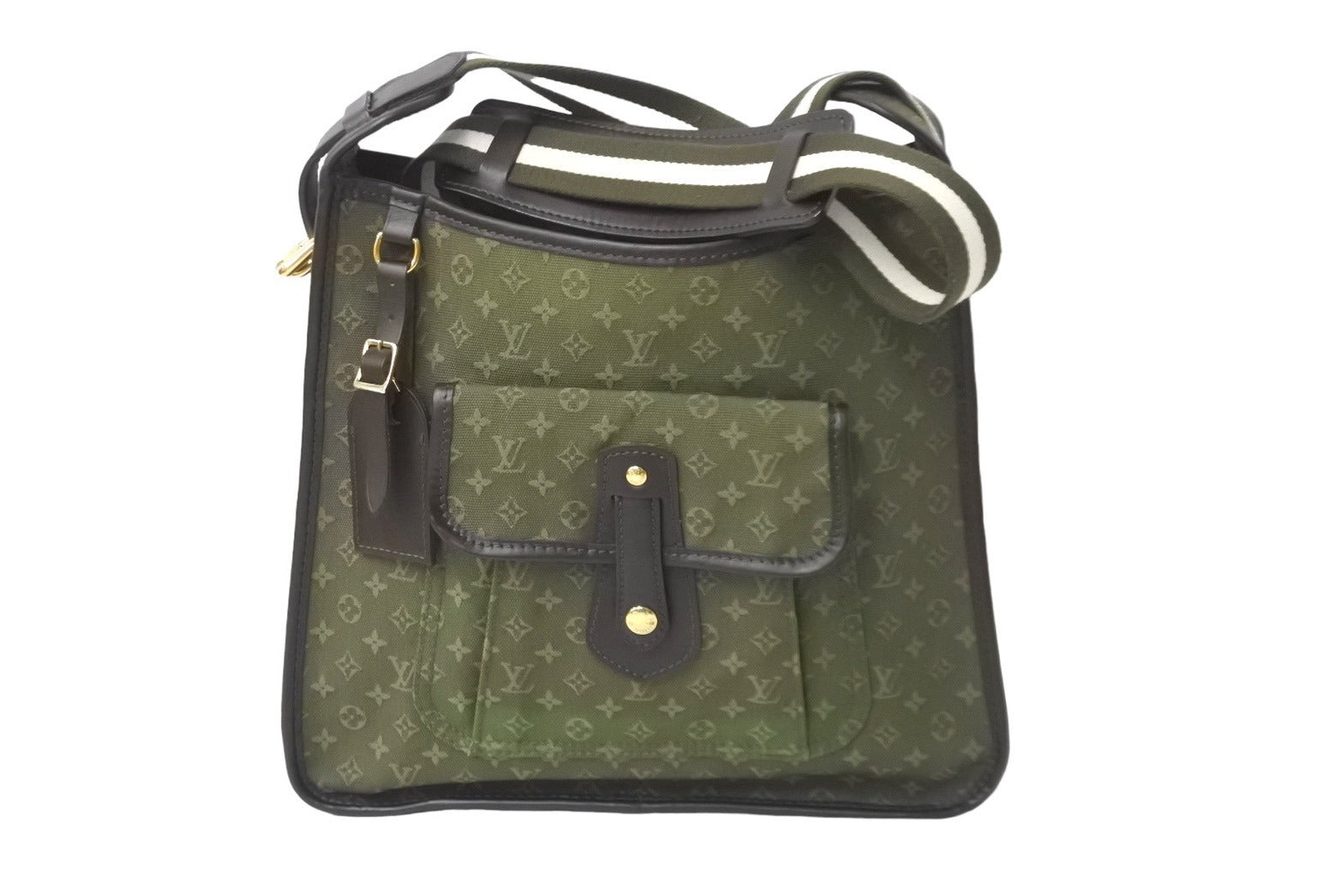 LOUIS VUITTON ルイ ヴィトン ブザスマリーケイト ショルダーバッグ M92322 モノグラムミニ カーキ ゴールド金具 美品 中古  62730 – Casanova Vintage