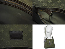 画像をギャラリービューアに読み込む, LOUIS VUITTON ルイ ヴィトン ブザスマリーケイト ショルダーバッグ M92322 モノグラムミニ カーキ ゴールド金具 美品 中古 62730