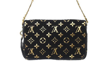 画像をギャラリービューアに読み込む, 極美品 LOUIS VUITTON ルイヴィトン ポシェット カリー M93131 ワンショルダーバック 2010年クルーズライン ブラック 中古 62739