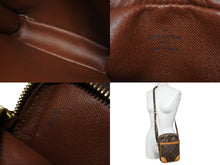 画像をギャラリービューアに読み込む, LOUIS VUITTON ルイヴィトン モノグラム ダヌーブPM ショルダーバッグ M45266 ブラウン ゴールド金具 中古 62749
