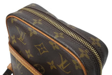 画像をギャラリービューアに読み込む, LOUIS VUITTON ルイヴィトン モノグラム ダヌーブPM ショルダーバッグ M45266 ブラウン ゴールド金具 中古 62749