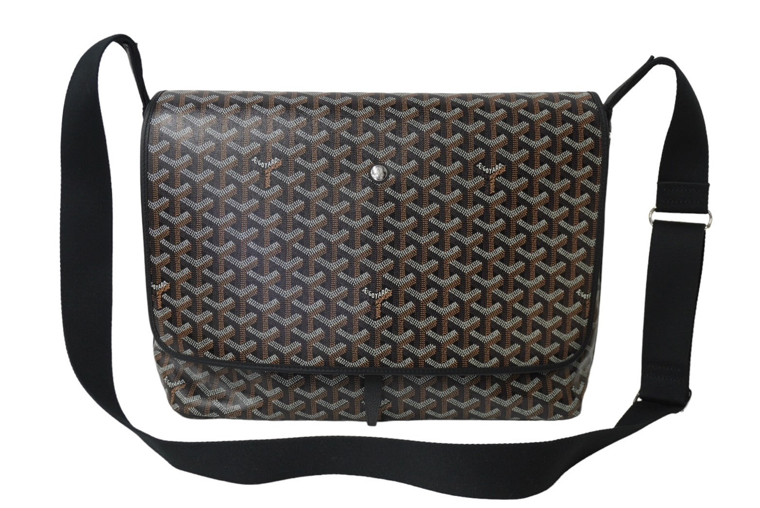 極美品 GOYARD ゴヤール カペシアンMM ショルダーバッグ CAPETIMMLTY01CG01P ブラック シルバー金具 中古 62760 –  Casanova Vintage