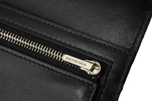 画像をギャラリービューアに読み込む, 新品未使用品 BALENCIAGA バレンシアガ パスポートロングウォレット2チケット 7877772AA3R6027 ホワイト ブラック ブルー 62794