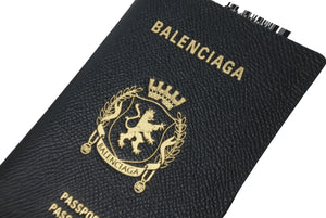 New unused item BALENCIAGA Balenciaga Passport Long Wallet 2 Tickets 7877772AA3R6027 Green White Orange 4c067550