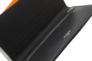 New unused item BALENCIAGA Balenciaga Passport Long Wallet 2 Tickets 7877772AA3R6027 Green White Orange 4c067550