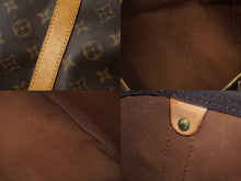 画像をギャラリービューアに読み込む, LOUIS VUITTON ルイヴィトン モノグラム キーポルバンドリエール 50 M41416 ボストンバッグ ブラウン 良品 中古 62801