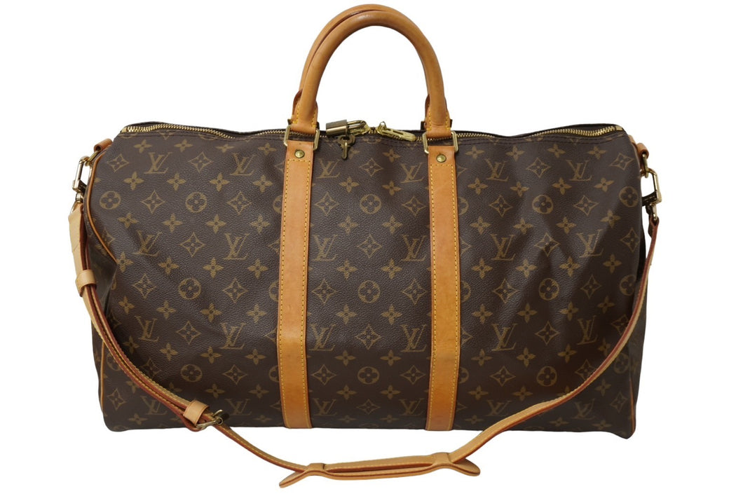 LOUIS VUITTON ルイヴィトン モノグラム キーポルバンドリエール 50