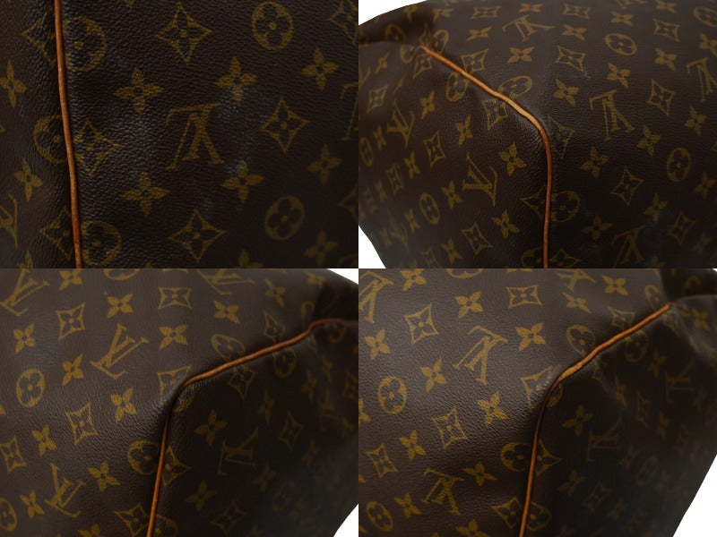 LOUIS VUITTON ルイヴィトン モノグラム キーポル 55 M41424 MI884 ボストンバッグ ブラウン ゴールド金具 美品 中古  62804 – Casanova Vintage