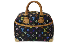 Load image into Gallery viewer, 極美品 LOUIS VUITTON ルイヴィトン ハンドバッグ トゥルーヴィル ブラック M92662 マルチカラー ゴールド金具 中古 62809