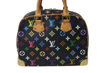 Load image into Gallery viewer, 極美品 LOUIS VUITTON ルイヴィトン ハンドバッグ トゥルーヴィル ブラック M92662 マルチカラー ゴールド金具 中古 62809