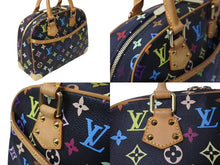 Load image into Gallery viewer, 極美品 LOUIS VUITTON ルイヴィトン ハンドバッグ トゥルーヴィル ブラック M92662 マルチカラー ゴールド金具 中古 62809