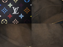 Load image into Gallery viewer, 極美品 LOUIS VUITTON ルイヴィトン ハンドバッグ トゥルーヴィル ブラック M92662 マルチカラー ゴールド金具 中古 62809