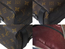 画像をギャラリービューアに読み込む, LOUIS VUITTON ルイヴィトン トゥルーストワレ モノグラムマカサー ポーチ M40378 ブラウン シルバー金具 美品 中古 62814