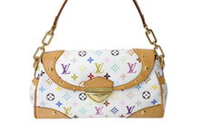 Load image into Gallery viewer, LOUIS VUITTON ルイヴィトン ワンショルダーバッグ M40203 ビバリーMM モノグラムマルチカラー ホワイト ゴールド金具 美品 中古 62817