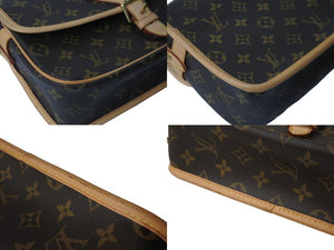 LOUIS VUITTON ルイヴィトン ソローニュ モノグラム M42250 TH4088 ショルダーバッグ ブラウン ゴールド金具 美品 中古 62818