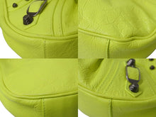 Load image into Gallery viewer, BALENCIAGA バレンシアガ Le Cagole Xs Shoulder Bag 671309 7206 002123 ショルダーバッグ ネオンイエロー 美品 中古 62825