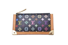 Load image into Gallery viewer, LOUIS VUITTON ルイヴィトン ポシェットクレ コインケース モノグラム マルチカラー 村上隆 M92654 ゴールド金具 美品 中古 62833