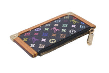 Load image into Gallery viewer, LOUIS VUITTON ルイヴィトン ポシェットクレ コインケース モノグラム マルチカラー 村上隆 M92654 ゴールド金具 美品 中古 62833