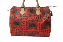 Load image into Gallery viewer, 新品同様 LOUIS VUITTON ルイヴィトン スピーディ30 草間彌生 コラボ 2012年 M40693 パンプキンドット レッド 中古 62843