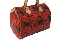 Load image into Gallery viewer, 新品同様 LOUIS VUITTON ルイヴィトン スピーディ30 草間彌生 コラボ 2012年 M40693 パンプキンドット レッド 中古 62843