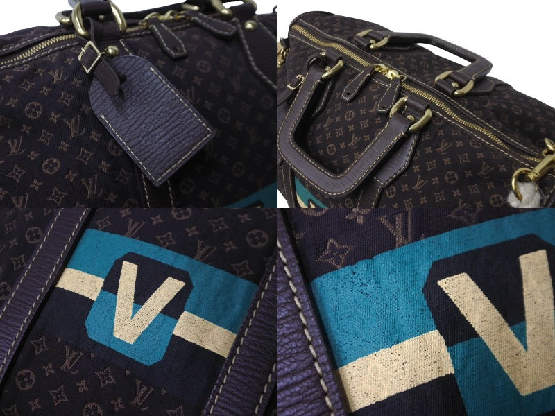 LOUIS VUITTON ルイ ヴィトン キーポル45 モノグラム ミニラン ボストンバッグ M40019 ゴールド金具 プリント 美品 中古  62845 – Casanova Vintage