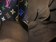 画像をギャラリービューアに読み込む, 極美品 LOUIS VUITTON ルイヴィトン ハンドバッグ スピーディ 30 M92642 村上隆 マルチカラー ブラック 中古 62847