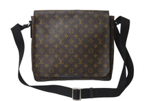 Load image into Gallery viewer, 極美品 LOUIS VUITTON ルイ ヴィトン ディストリクトMM ショルダーバッグ モノグラムマカサー M40934 ブラウン ブラック 中古 62868