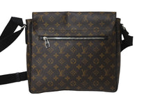 Load image into Gallery viewer, 極美品 LOUIS VUITTON ルイ ヴィトン ディストリクトMM ショルダーバッグ モノグラムマカサー M40934 ブラウン ブラック 中古 62868