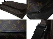 Load image into Gallery viewer, 極美品 LOUIS VUITTON ルイ ヴィトン ディストリクトMM ショルダーバッグ モノグラムマカサー M40934 ブラウン ブラック 中古 62868