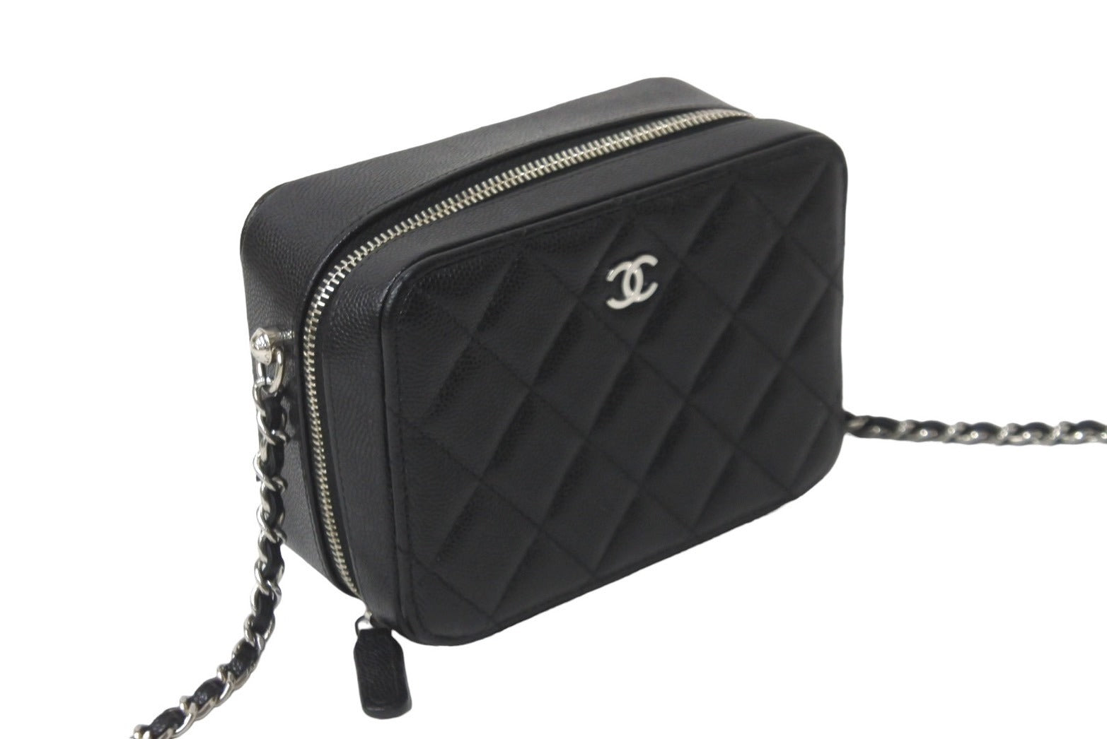 新品同様 CHANEL シャネル ミニカメラバッグ チェーンショルダーバッグ 