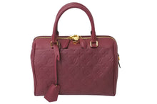 画像をギャラリービューアに読み込む, 極美品 LOUIS VUITTON ルイ ヴィトン スピーディ25 ハンドバッグ M42399 モノグラムアンプラント オロール 中古 62898