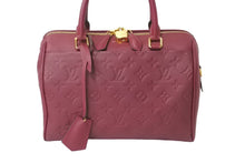 画像をギャラリービューアに読み込む, 極美品 LOUIS VUITTON ルイ ヴィトン スピーディ25 ハンドバッグ M42399 モノグラムアンプラント オロール 中古 62898