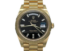 画像をギャラリービューアに読み込む, ロレックス ROLEX デイデイト 40 228238A 23年ギャラ ブライトブラック文字盤 美品 中古 62900