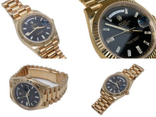 画像をギャラリービューアに読み込む, ロレックス ROLEX デイデイト 40 228238A 23年ギャラ ブライトブラック文字盤 美品 中古 62900