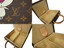 Load image into Gallery viewer, 世界200個限定 極美品 LOUIS VUITTON ルイヴィトン×村上隆 ミニトランク M92475 ジュエリーボックス フラワーバッドマン モノグラム 中古 62919