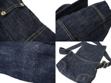 Load image into Gallery viewer, CHANEL シャネル ショルダーバッグ スパークリングデニム 10番台 ココマーク ネイビー A31987 ゴールド金具 美品 中古 62925