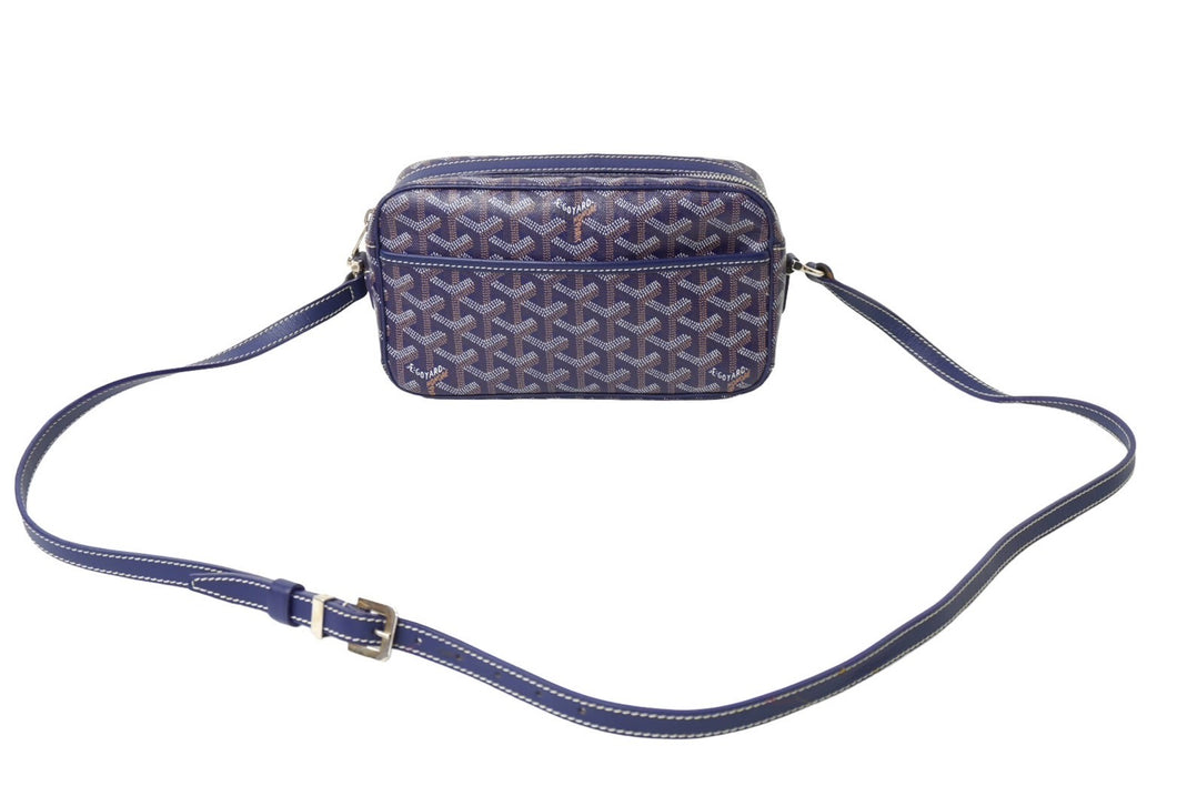 GOYARD ゴヤール ブラック カップヴェール PM 斜め掛けショルダーバッグ ポシェット ネイビー 美品 中古 62939 – Casanova  Vintage